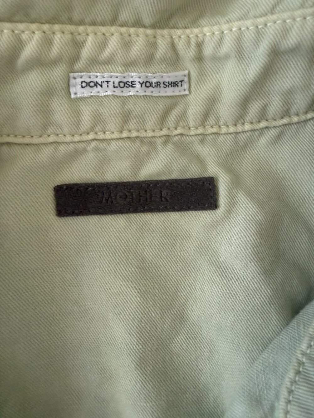MOTHER The Trooper Long Sleeve Button Up- Trooper- M- MSRP $255 - Picture 7 of 15
